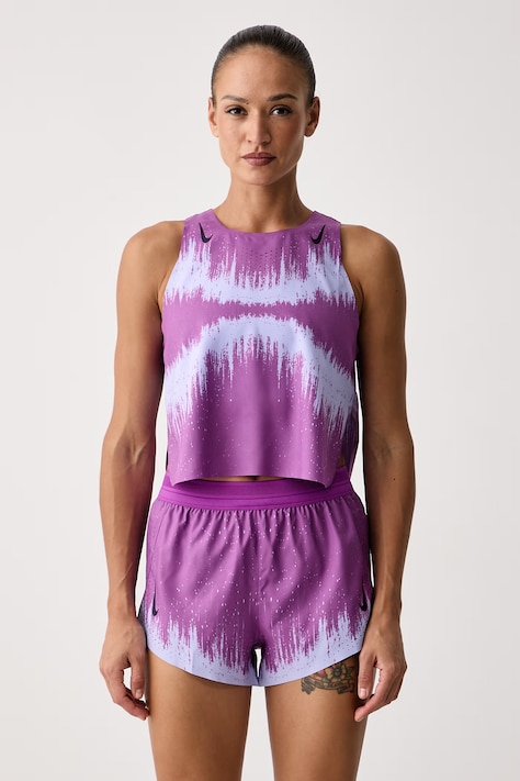 Nike Top sportowy damski AeroSwift Dri-FIT ADV różowy IO1724.551