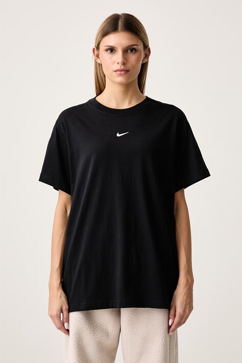 Nike Sportswear T-shirt oversize damski bawełniany Classic czarny IH7601.010