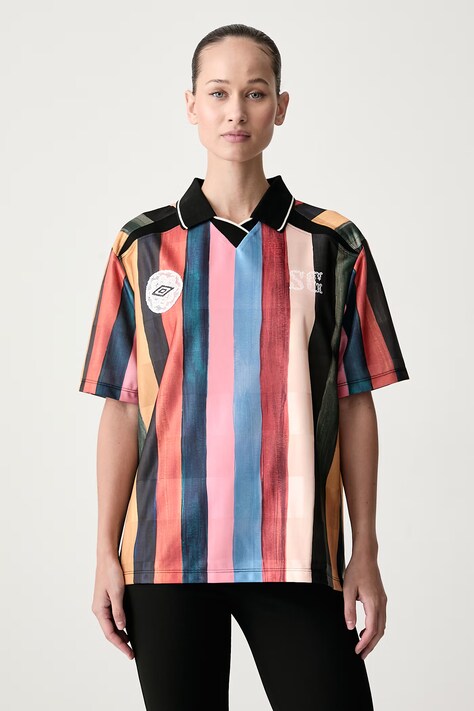 Stine Goya Polo damskie Stine Goya x UMBRO wielokolorowe SG-EX26-T300-2584