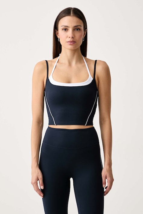 Le Privé Top damski IVY TANK granatowy LP00712