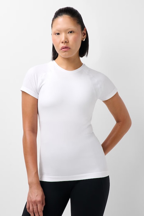 Sweaty Betty T-shirt treningowy damski Athlete biały SB10131