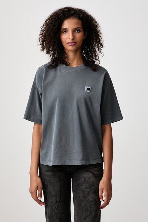 Carhartt WIP Nelson T-Shirt T-shirt bawełniany damski szary I033051