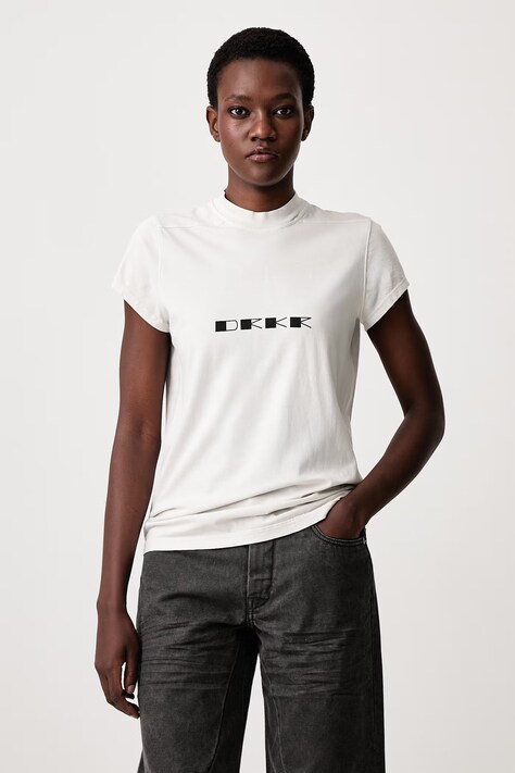 Rick Owens DRKSHDW Small Level t-shirt cotton Women's beige DS02F6208 RNEP6