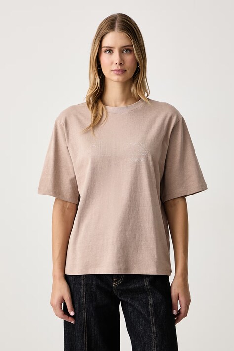 BOSS Orange T-shirt damski bawełniany C_Eregular_8 pomarańczowy 50571460
