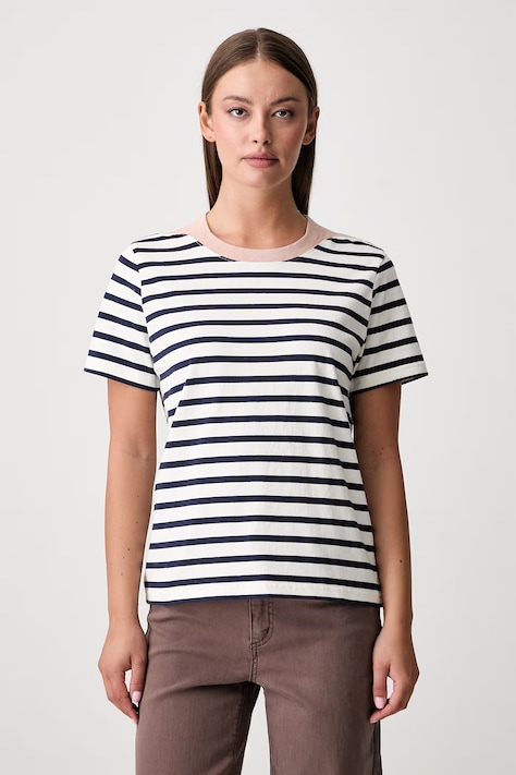 Scotch & Soda T-shirt damski bawełniany granatowy U9A01617T