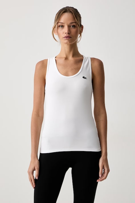 Lacoste Top treningowy damski biały TF0160