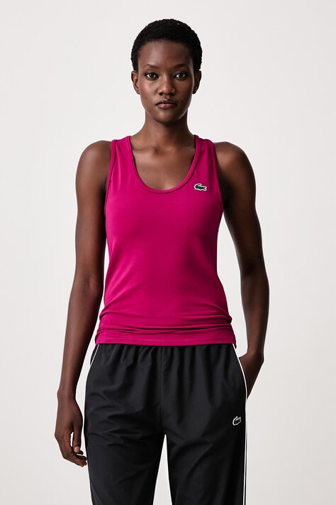 Lacoste Top treningowy damski różowy TF0160