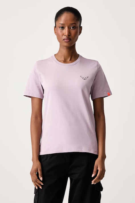Dynafit T-shirt damski bawełniany BACK GRAPHIC różowy 08.0000072147