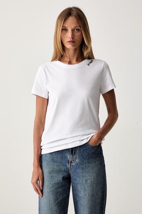 Armani Exchange tričko dámske bavlnené biele XW003260 AF10356