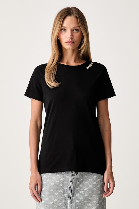 Armani Exchange тениска дамска от памук черна XW003260 AF10356