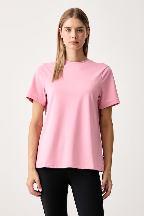 On T-shirt damski Focus różowy 1WF10395289