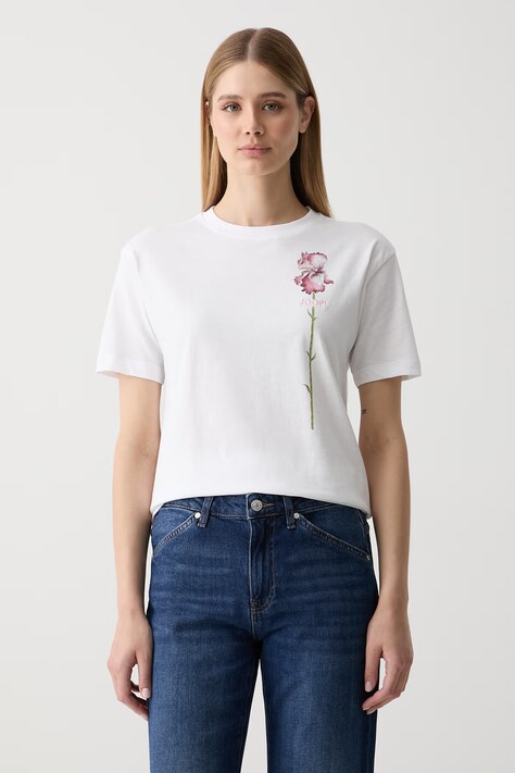 Joop! T-shirt damski bawełniany biały 30103768