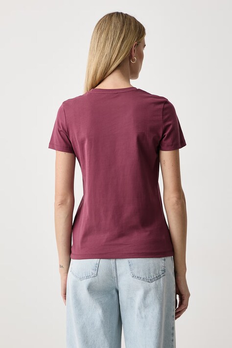 Guess T-shirt γυναικείο βαμβακερό ELSA ροζ V6BI12 K6647