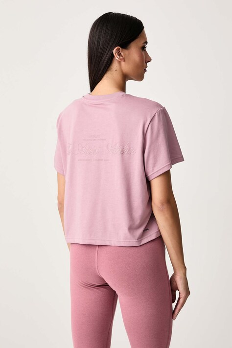 adidas Performance T-shirt γυμναστικής γυναικείο με βαμβάκι Motion ροζ KQ9857
