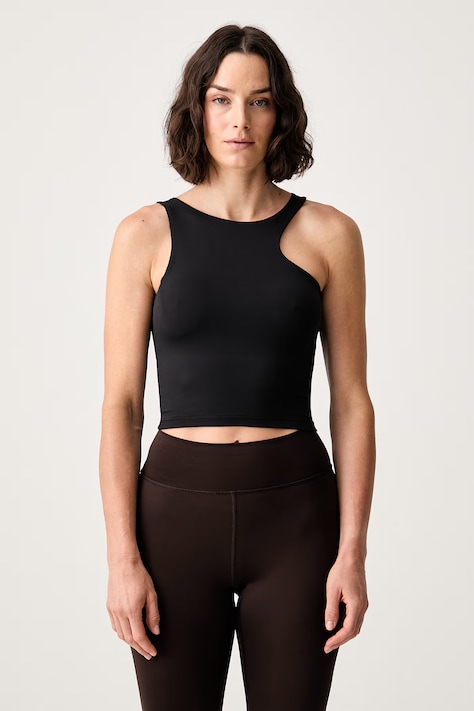 adidas Performance top pentru yoga pentru femei All me negru KV3900