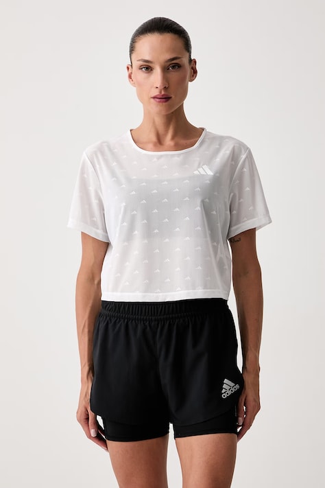 adidas Performance t-shirt γυμναστικής γυναικείο Essentials λευκό KH1153