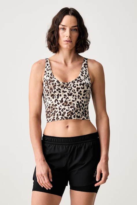 adidas Performance top de antrenament pentru femei Essentials bej KH4852