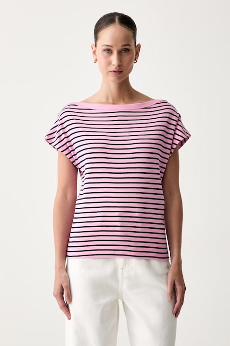 Tommy Hilfiger tričko dámske bavlnené fialové WW0WW50942
