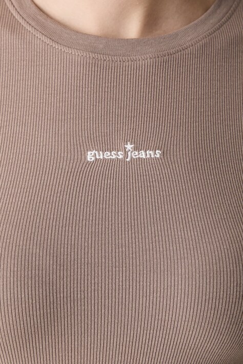 Guess Jeans футболка жіноча бавовняна з еластаном — фото 5