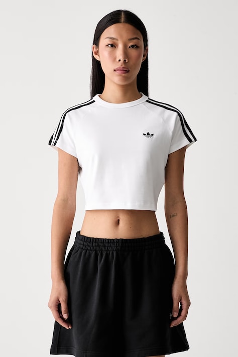 adidas Originals футболка для женщин с хлопком белая KG3699