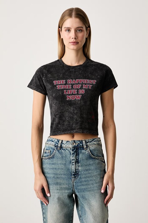 Guess T-shirt damski bawełniany x MARILYN MONROE czarny W6BI53 K6661