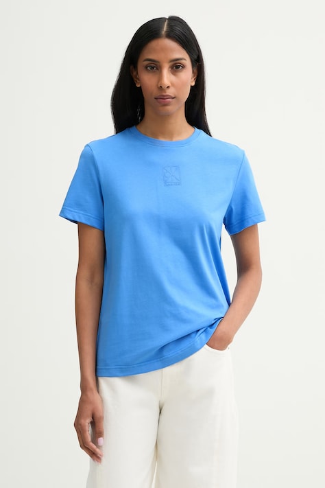 Calvin Klein tricou pentru femei, din bumbac albastru LV044G200G