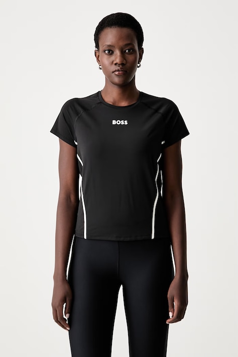 BOSS női t-shirt Elogofit2 fekete 50569581