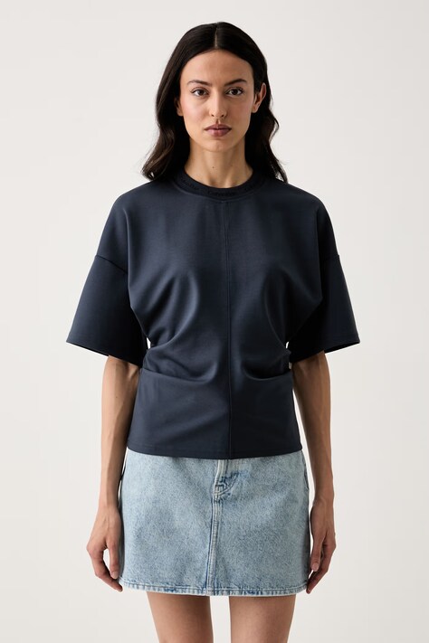 Calvin Klein Jeans T-shirt damski granatowy LV047G235G