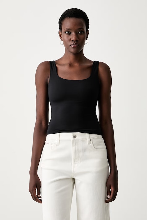 Guess top ženski LOTUS črn V6YP18 K4788