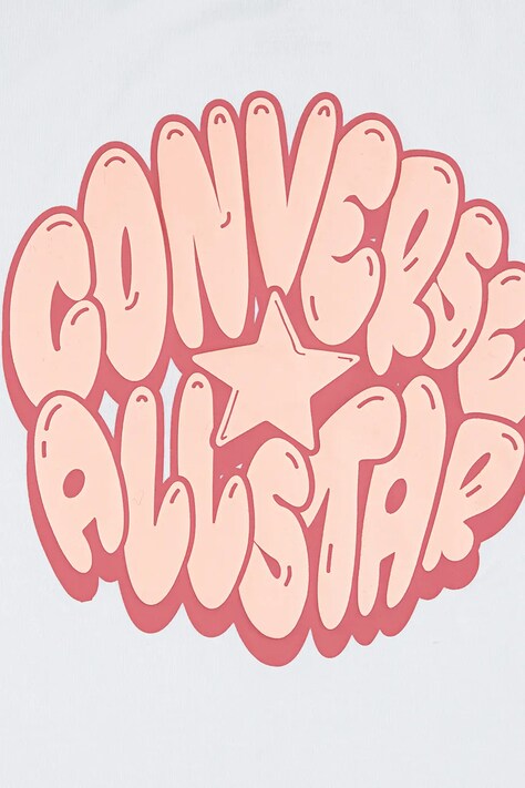 Converse футболка дитяча з бавовною — фото 3