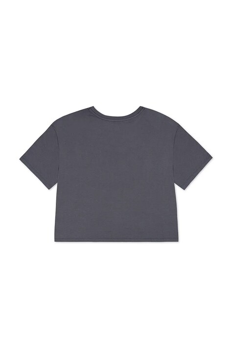 Converse T-shirt dziecięcy z bawełną czarny 4CJ018
