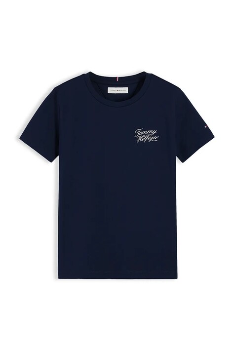 Tommy Hilfiger Basic gyerek pamut sötétkék KG0KG09633