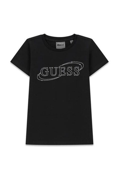 Guess T-shirt dziecięcy czarny J6BI40 K7260