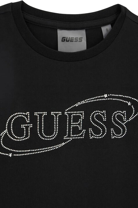 Guess T-shirt dziecięcy czarny J6BI40 K7260