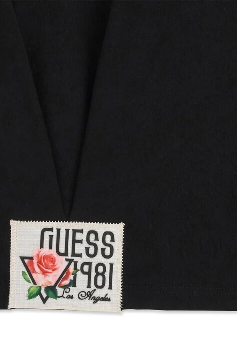 Guess T-shirt dziecięcy czarny J6BI32 K5844