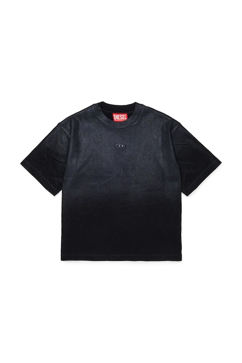 Diesel majica za djecu od pamuka TANORMYS2 T-SHIRT crna J03010