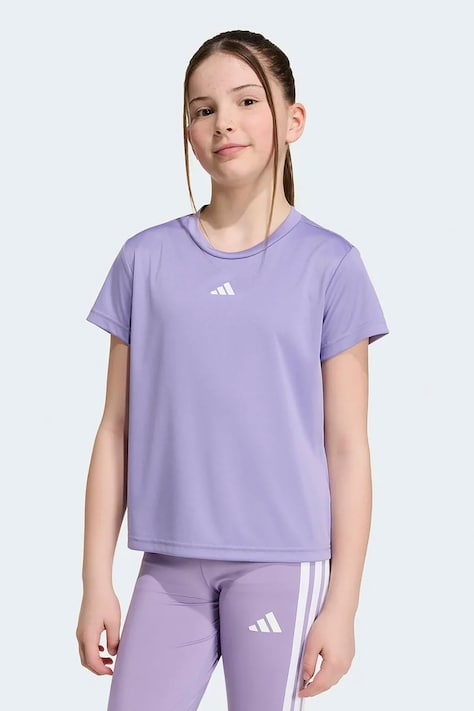 adidas T-shirt παιδικό μωβ KY8022