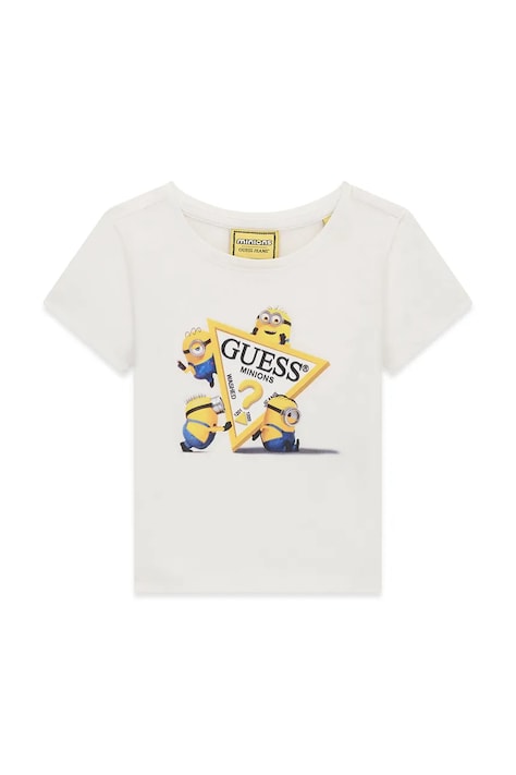Guess t-shirt gyerek pamuttal GJ X MINIONS fehér K6YI28 K6650