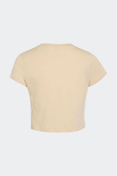 adidas T-shirt dziecięcy bawełniany beżowy KT3364