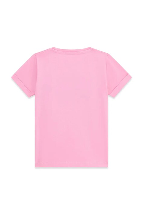 Guess tricou pentru copii, din bumbac cu elastan roz K6YI06 K3670