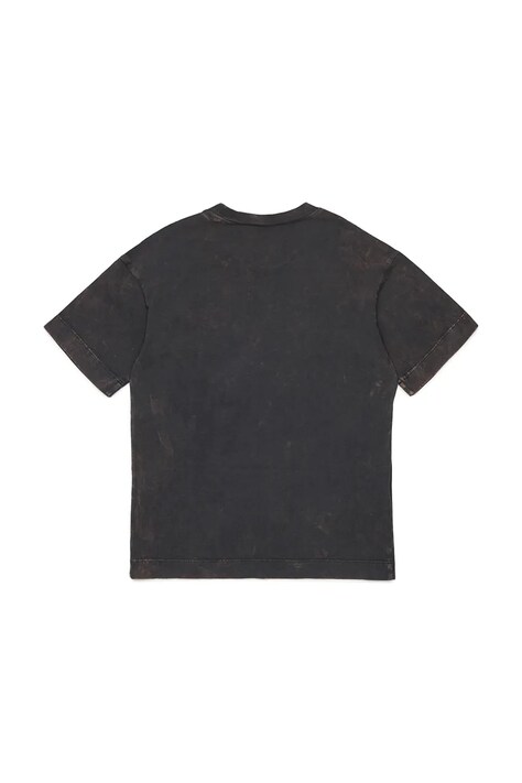Marni T-shirt dziecięcy bawełniany czarny M01904