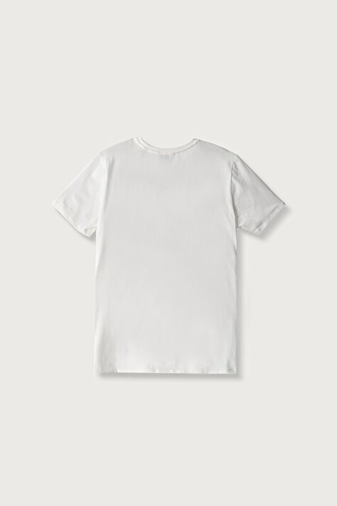 Gant T-shirt basic dziecięcy bawełniany biały 813100002