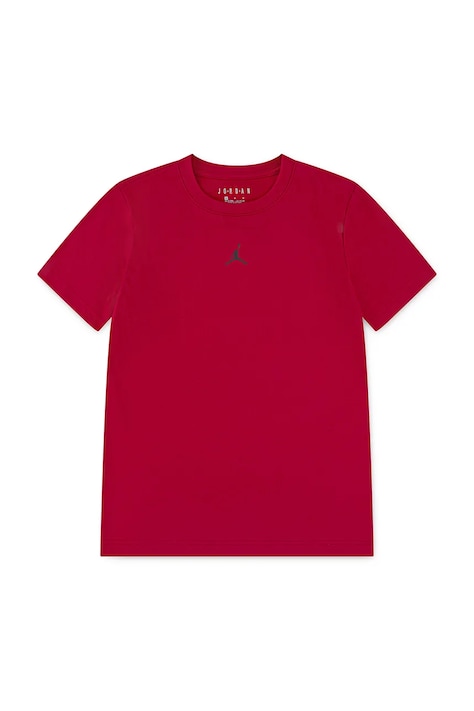 Jordan T-shirt dziecięcy z bawełną czerwony 95D618