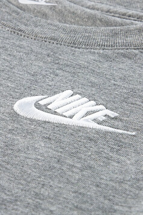 Nike T-shirt παιδικό με βαμβάκι γκρί 8UC545