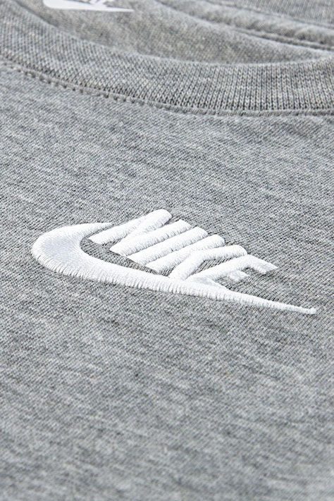 Nike T-shirt dziecięcy z bawełną szary 8UC545