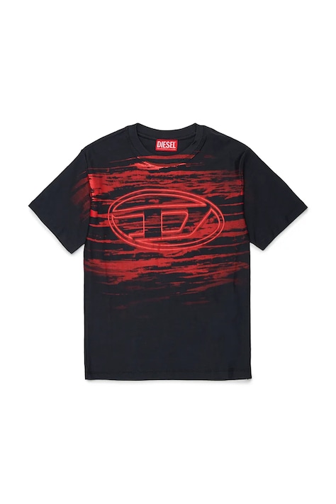 Diesel Gyerek póló TFRIT OVER T-SHIRT fekete J02991