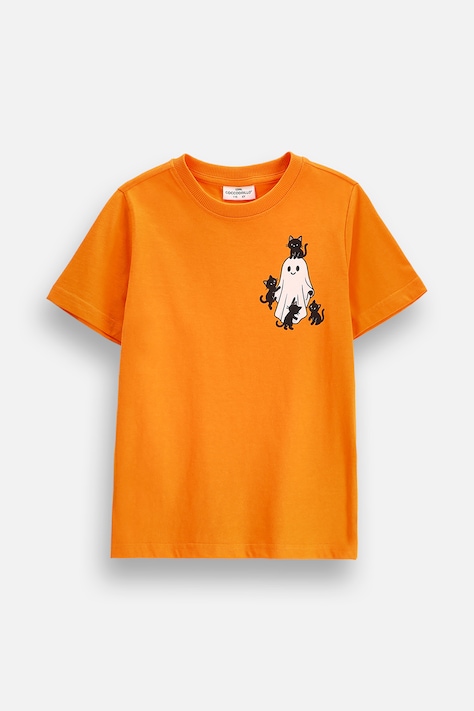 Coccodrillo T-shirt παιδικό βαμβακερό πορτοκαλί EVERYDAY UNISEX A