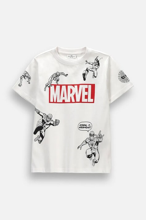 Coccodrillo t-shirt παιδικό βαμβακερό λευκό LICENCE BOY