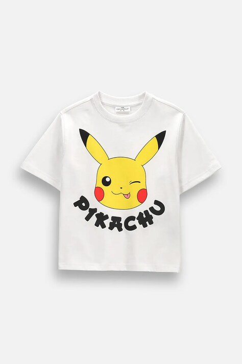 Coccodrillo t-shirt παιδικό βαμβακερό λευκό LICENCE BOY