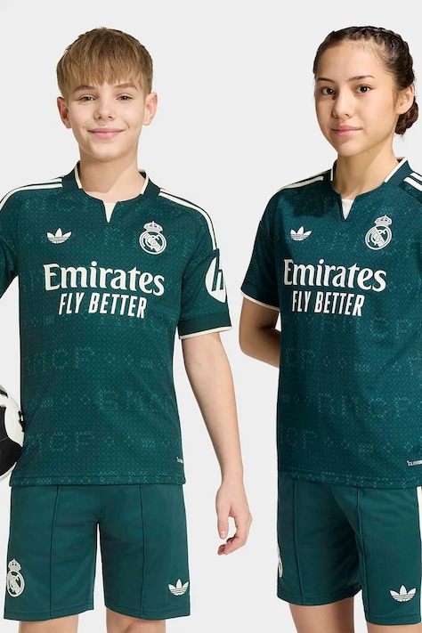 adidas Performance Kratka majica otroška REAL MADRID turkizna KC3991